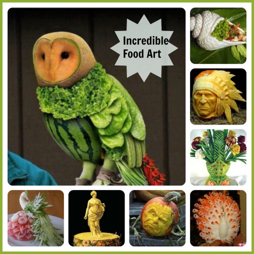 Food art and Food Carving Food art and Food Carving