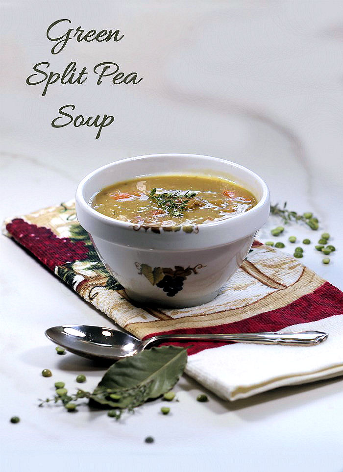 Split pea and ham soup crock pot recipe