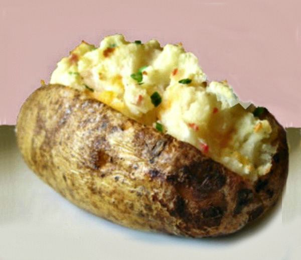 Vegetarian Twice Baked Potatoes – A Healthier Version – [With Vegan Adaptation]