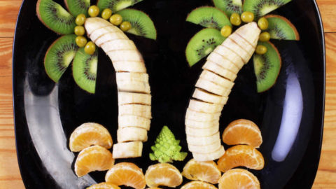 Banana Carving- Creative uses of Bananas – Food Styling and Food Art