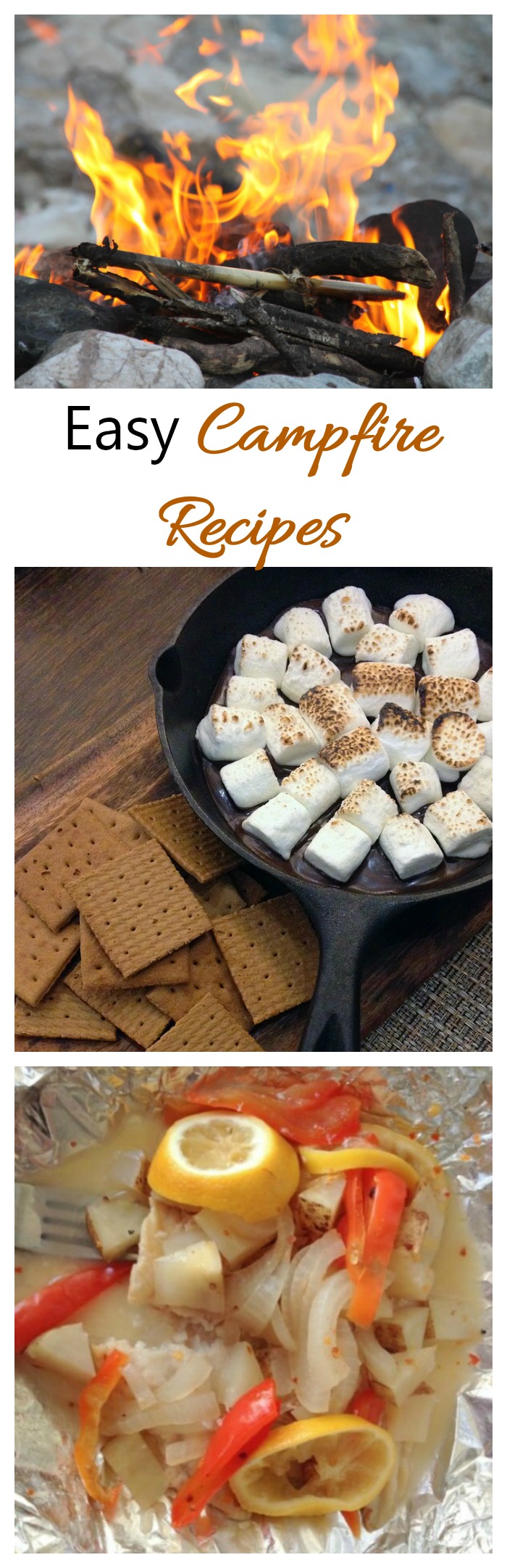 These easy campfire recipes will delight your family. Most come together quickly and are very easy to do.