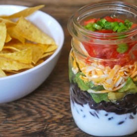 salad in a jar
