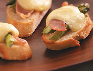 Asparagus Crostini Appetizers