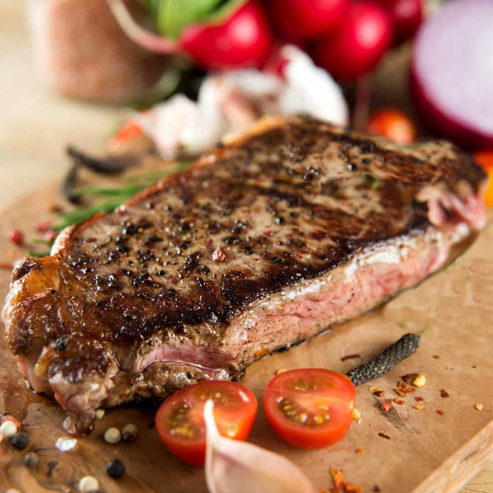 Cuban steaks with mojo marinade