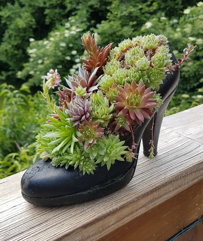 High heel planter