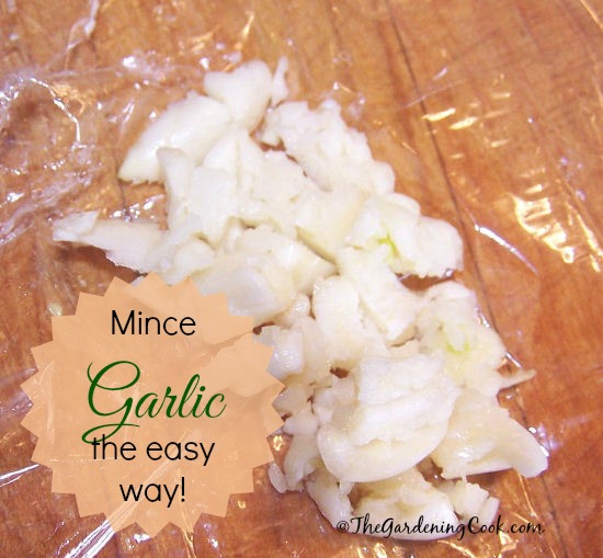 Cooking Tip – Easy Diced Garlic – Tenderized!