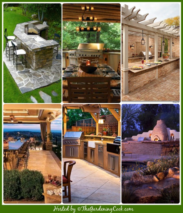 More of my Favorite Outdoor Kitchens – Nature Style