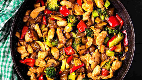 Thai Peanut Stir Fry With Brown Rice – Vegan Recipe for Meatless Monday