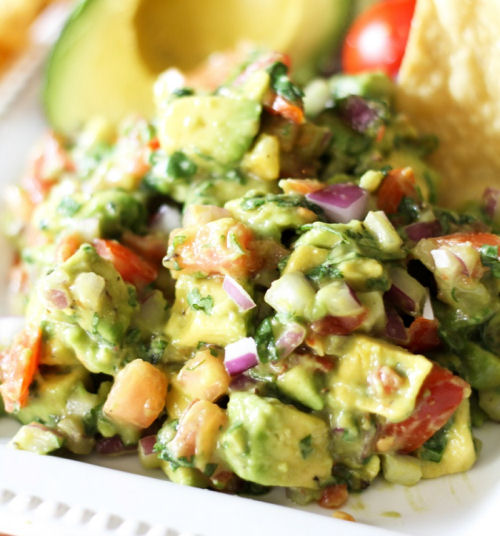 vegan avocado salsa