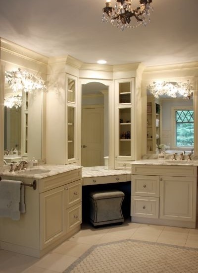 His and hers bath