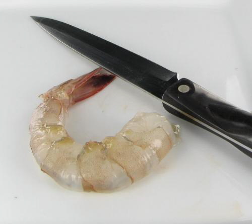 de-vein shrimp