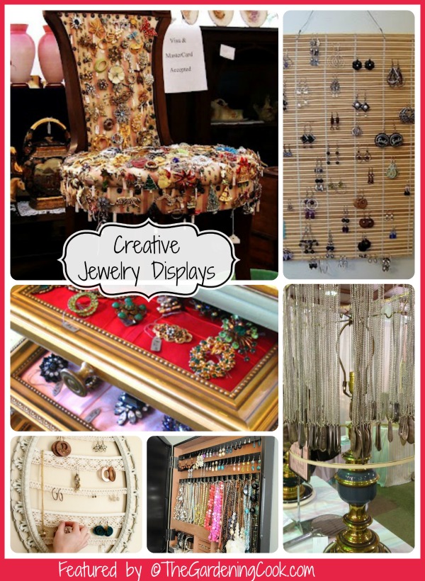Jewelry Displays – DIY projects to Organize your Treasures