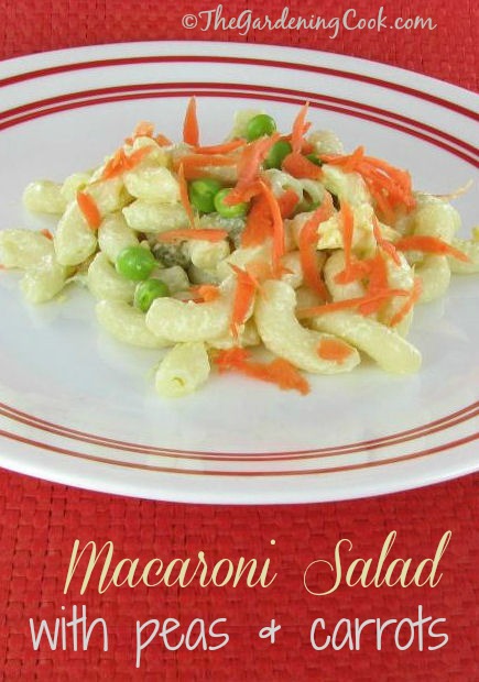 Macaroni Salad with Peas and Carrots – Great BBQ Side Dish