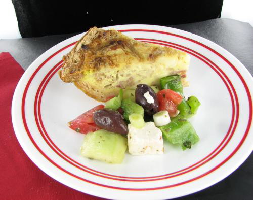 Basic cheese quiche