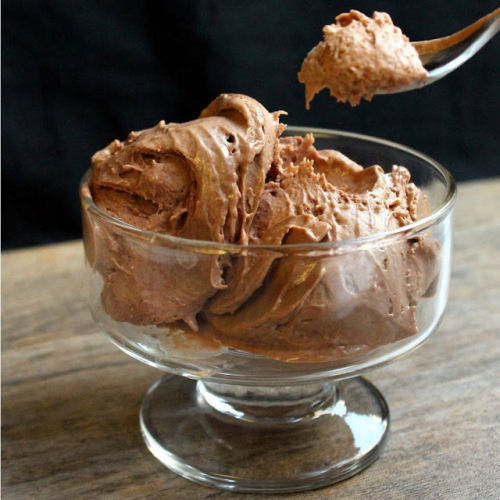 Chocolate peanut butter ice cream
