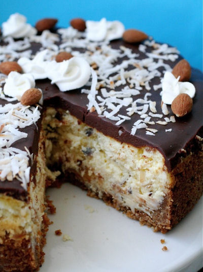 Almond Joy Cheesecake