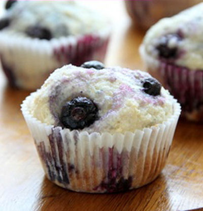 Lemon blueberry muffins