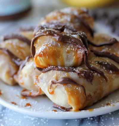 Cinnamon Sugar Banana Lumpia