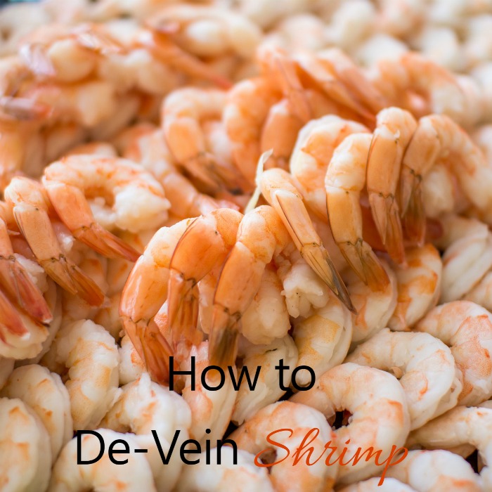 How to Devein shrimp