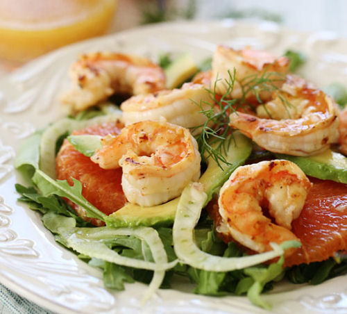 shrimp fennel