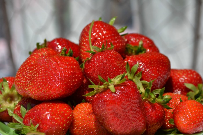 Fresh strawberries