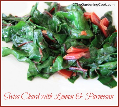 This Sauteed Swiss Chard with Lemon and Parmesan Cheese will brighten up any dinner meal