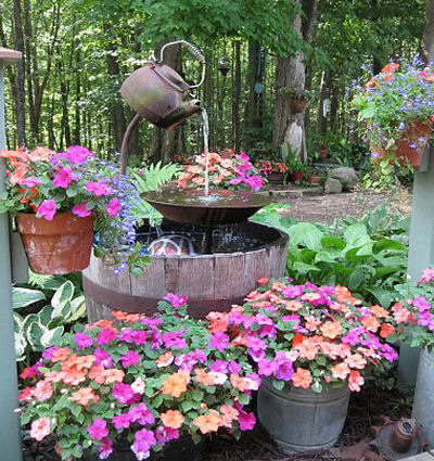 teapot fountain
