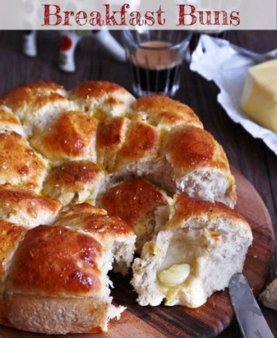 Savoury Or Sweet Breakfast Buns