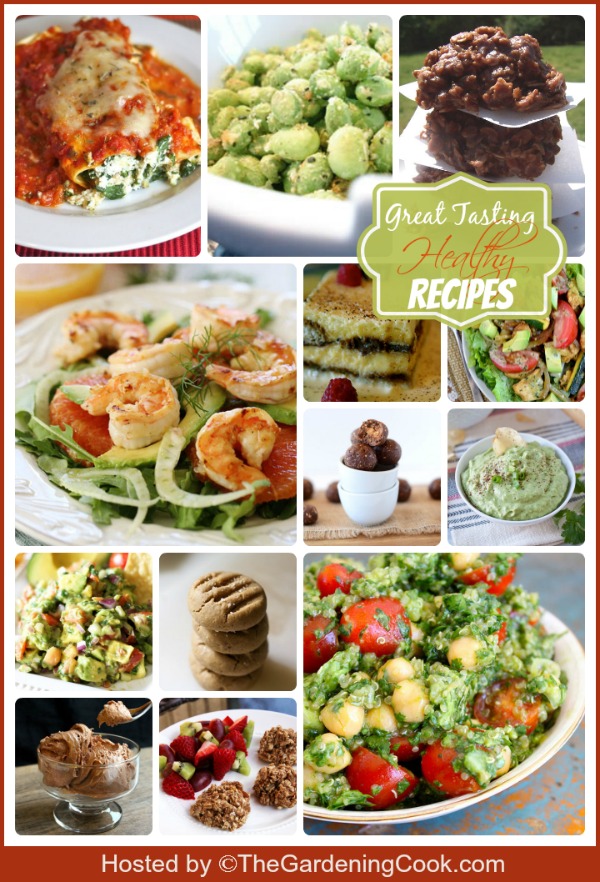 Round up of Great tasting healthy recipes to start 2014 off right