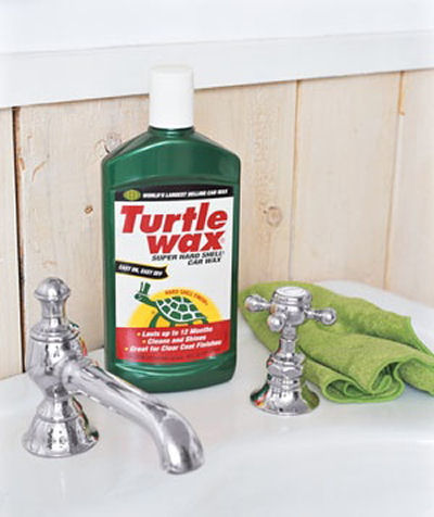 Turtle wax for bathroom cleaner