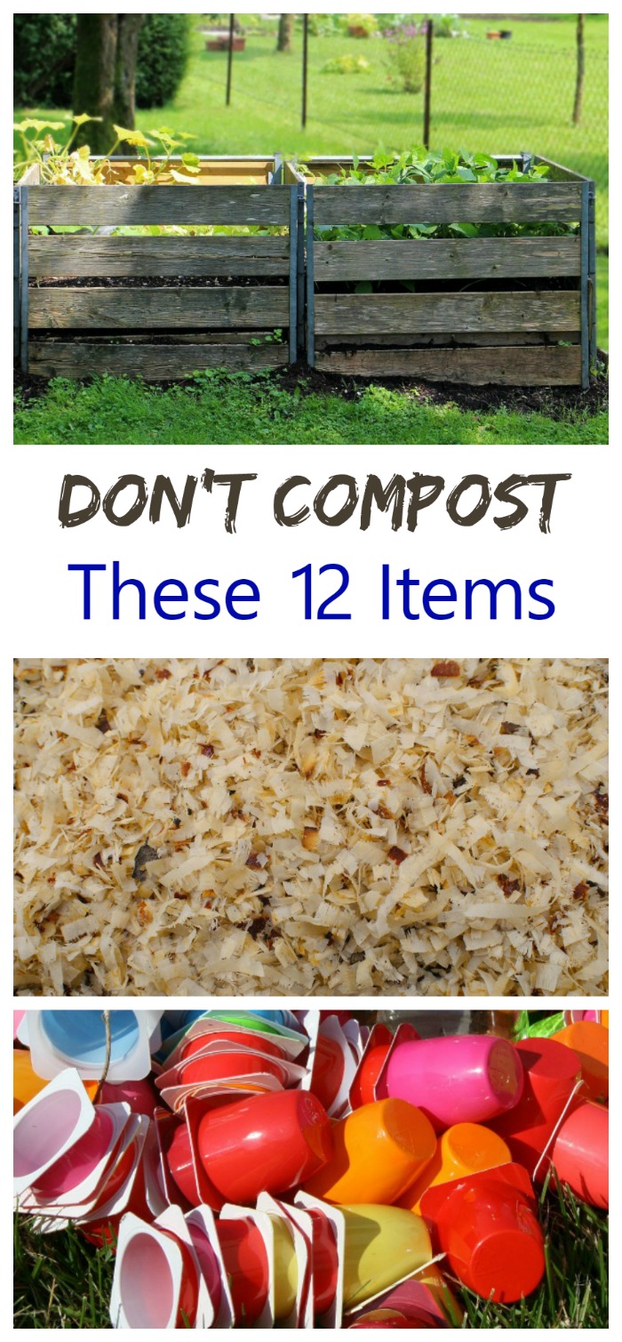 Not everything can be added to a compost pile. See my list of 12 common household items that you don't compost.