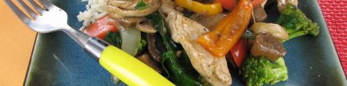 Turkey Stir Fry with Fresh Vegetables