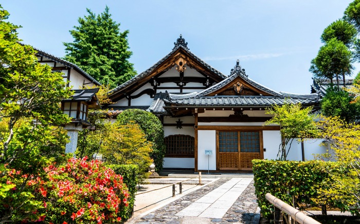 Temples in Kyoto Japan