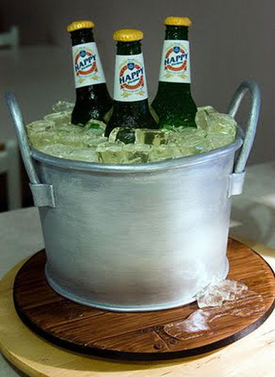 Bucket of Beer cake