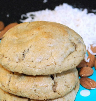 Fluffy Almond Joy Cookies