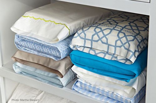 Storing Linens