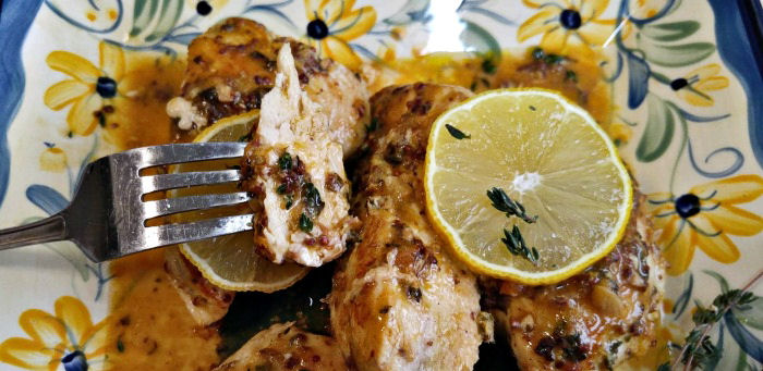 Tasting garlic lemon chicken