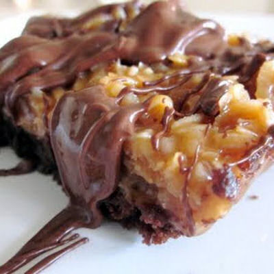 Copy cat Girl Scout Samoas bar recipe