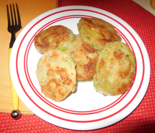 Fried green tomatoes