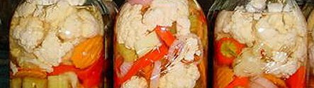 Home made Giardiniera Mix