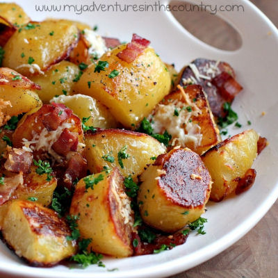 Oven-roasted, melt-in-your-mouth potatoes