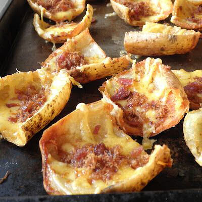 Baked Cheesy Potato skins