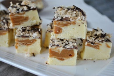 Samoas fudge