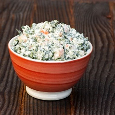 Skinny Shrimp & Feta Spinach Dip Recipe