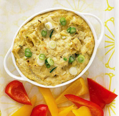 Lightened Artichoke Dip