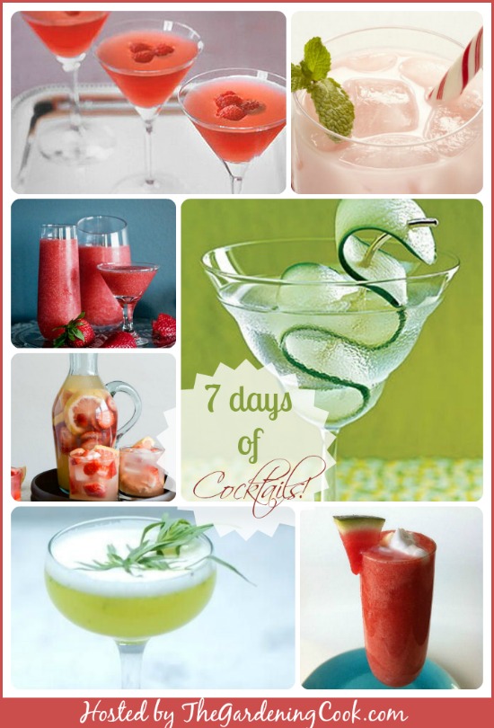A week of great cocktail recipes.