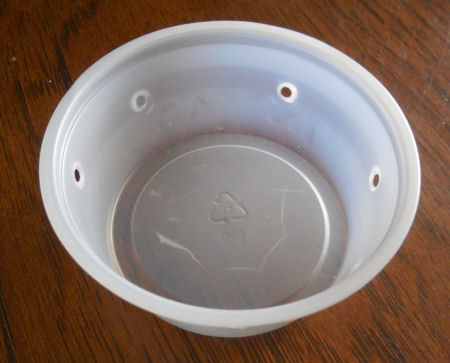 Punch the condiment cups