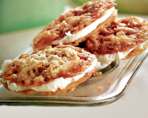 Almond Ice Cream Sandwich Cookies