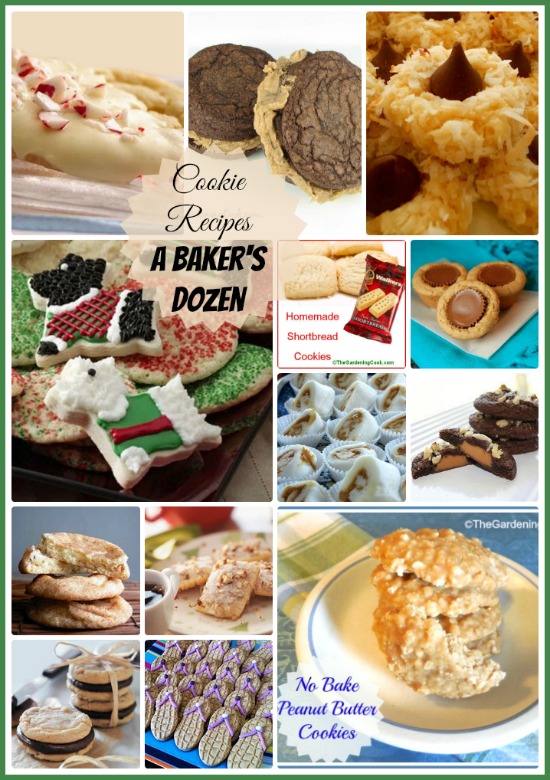 A baker's dozen of my favorite cookie recipes.