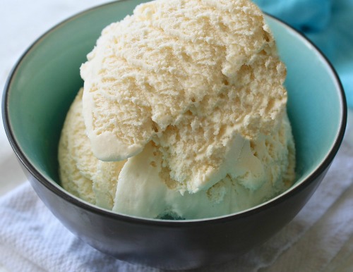 vanilla ice cream